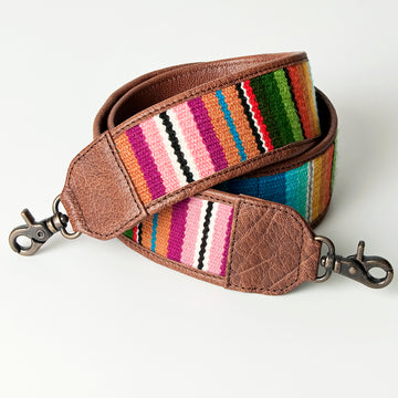 American Darling ADBT138 Saddle Blanket Genuine Leather Crossbody Handle Strap For Bags
